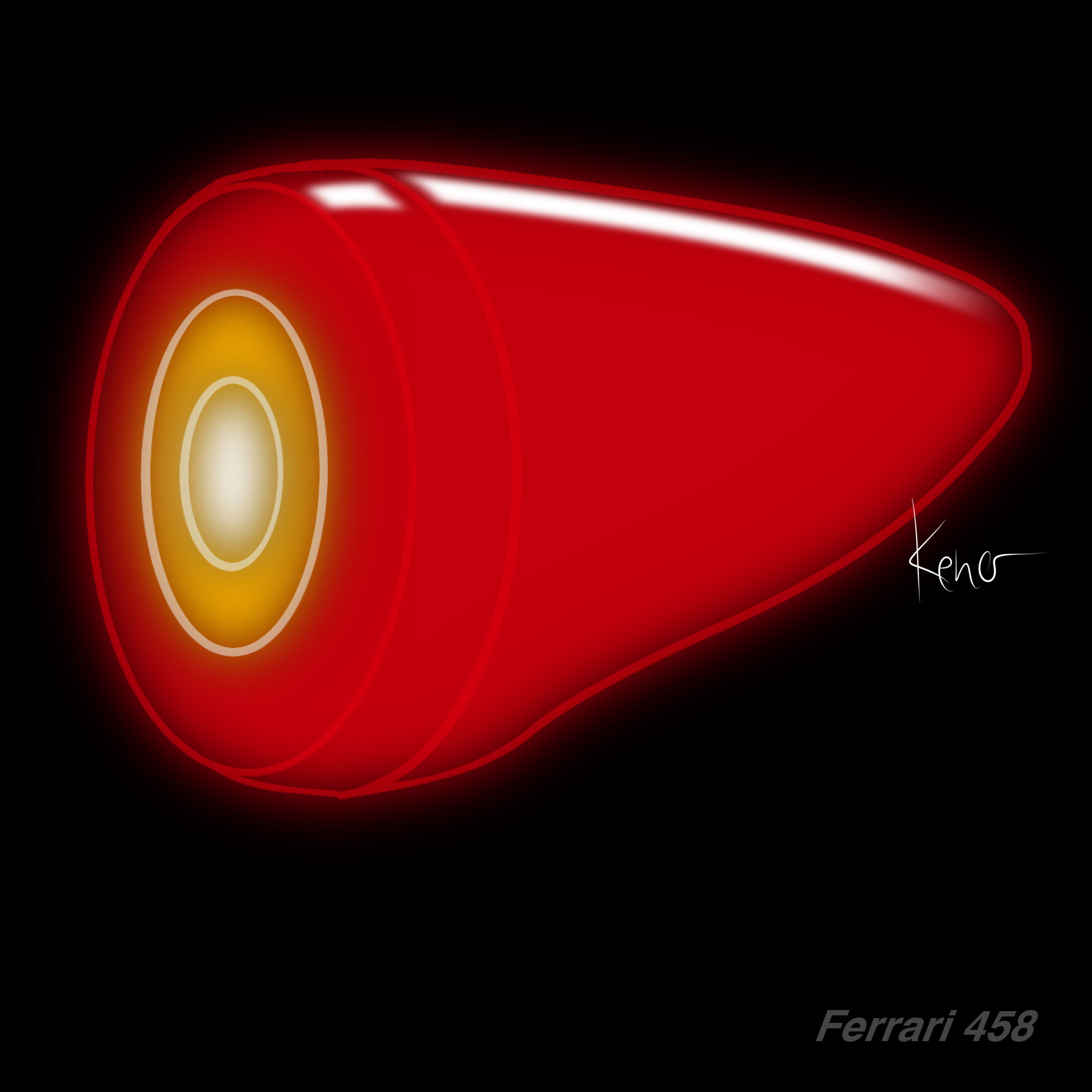 Taillights Ferrari458