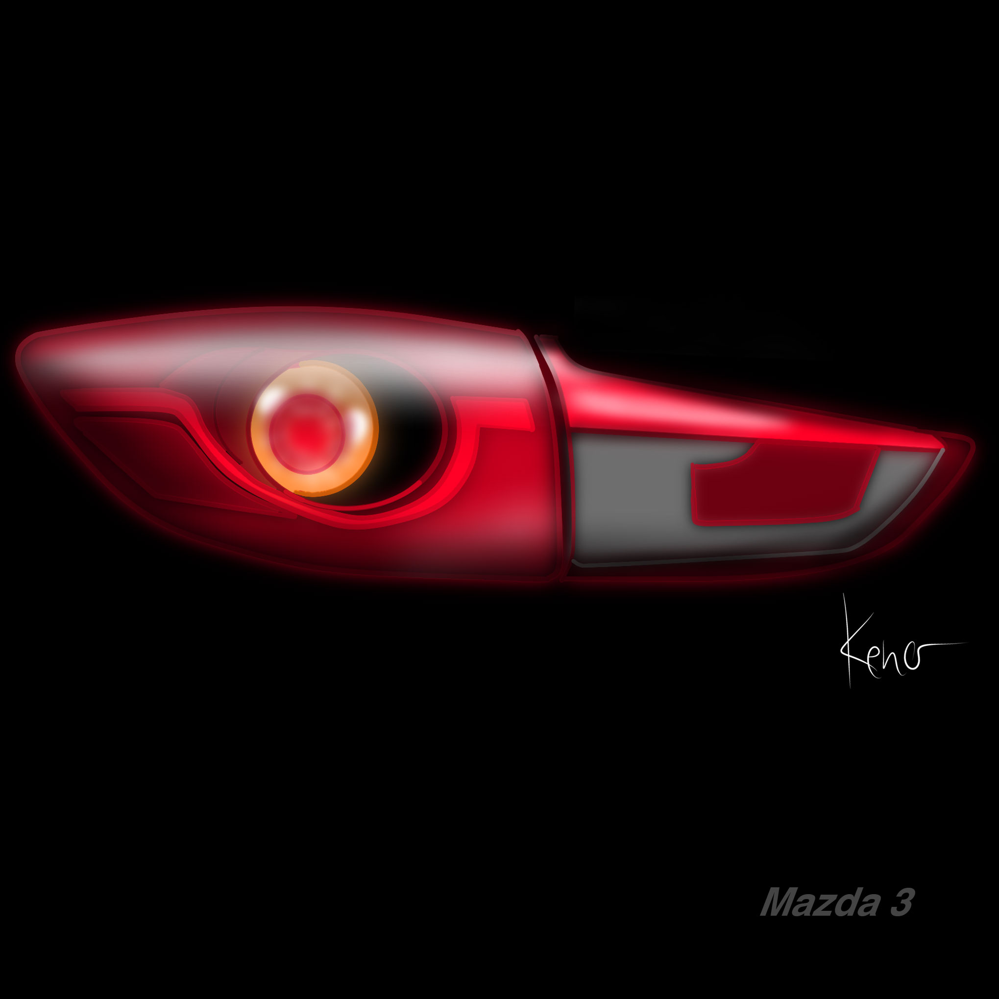 Taillights Mazda3
